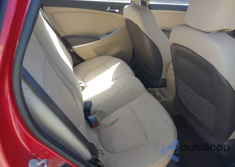 2013 Hyundai Accent Gls из США, поврежденный, VIN KMHCU4AE7DU583275